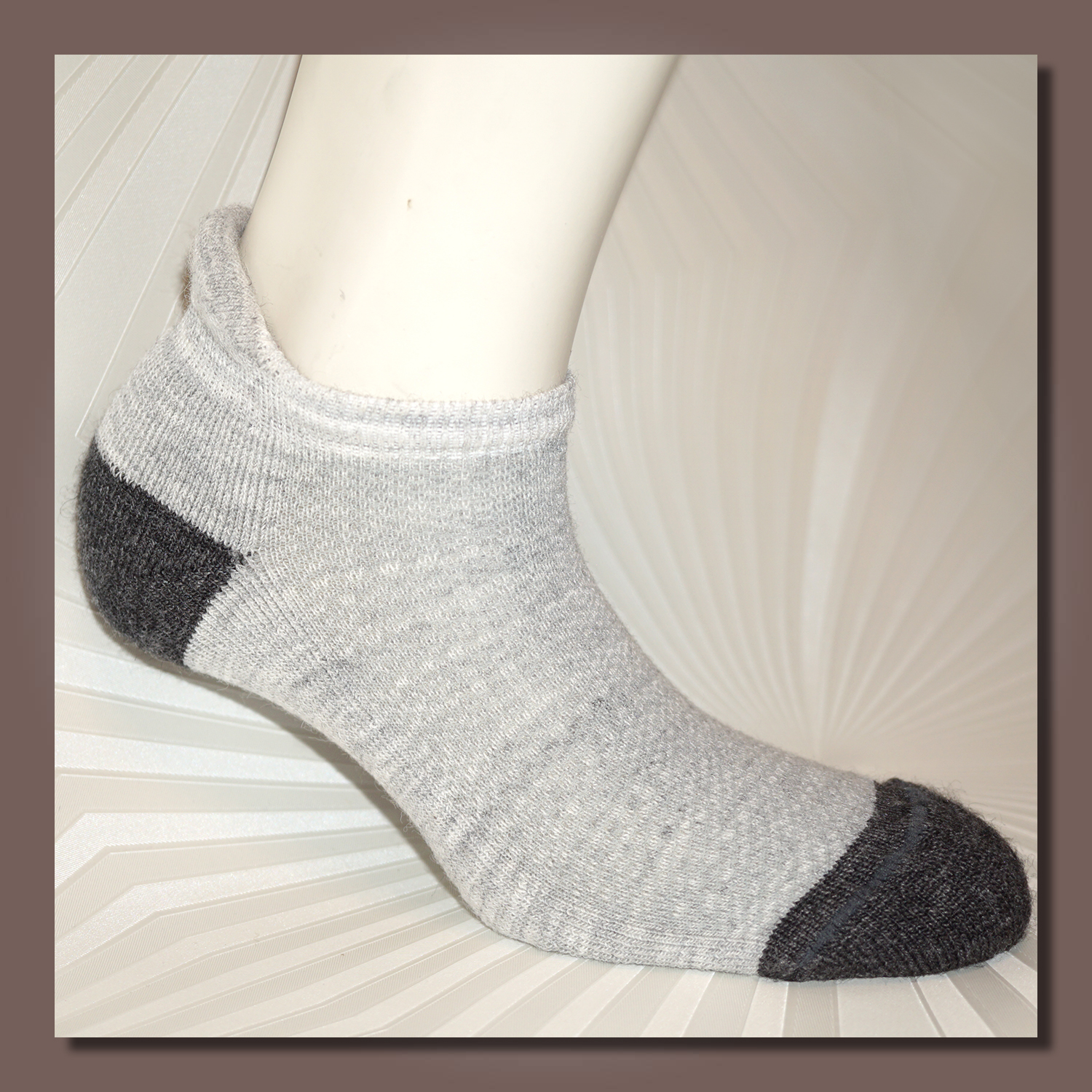 Socken/socks SNEAKER, Farbe/colour: grau/gray, Größe/size: M
