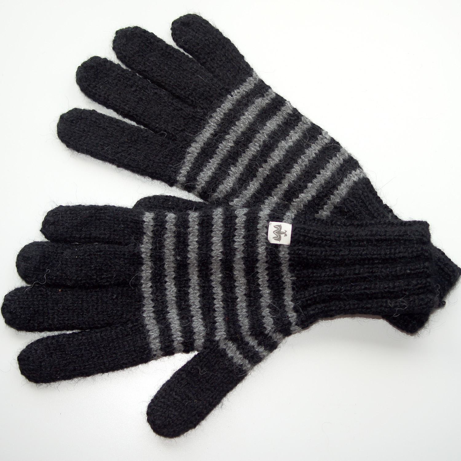 Handschuhe/gloves RAYAS, Farbe/colour: schwarz-grau/black-gray