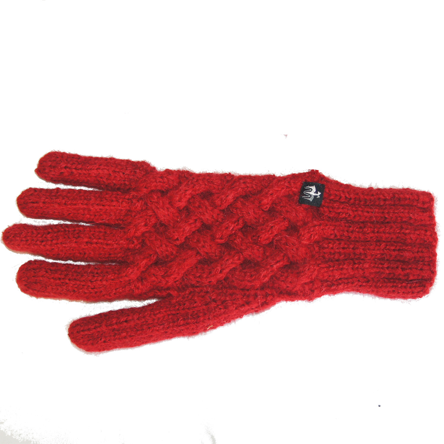 Handschuhe/gloves Gitternetz, Farbe/colour: rot/red