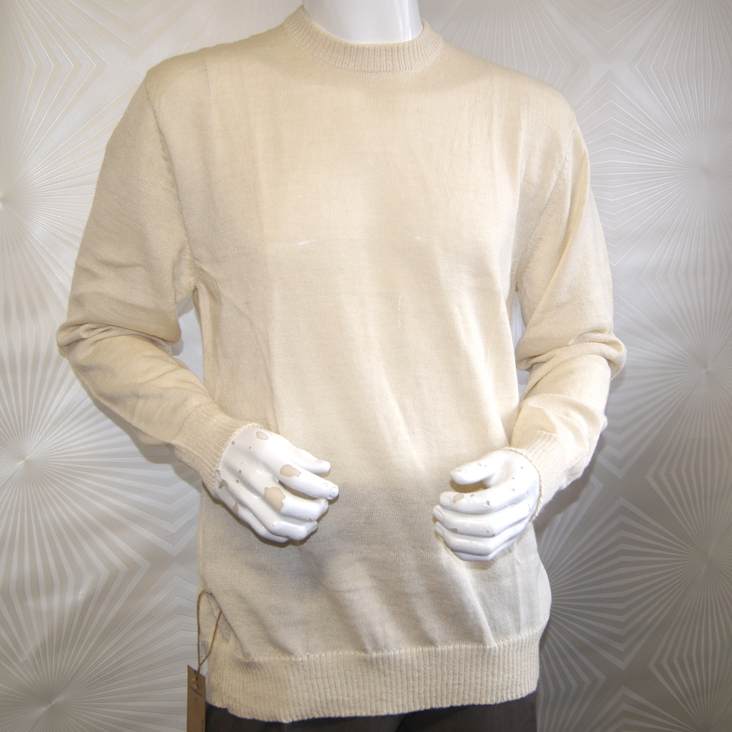 Pullover/sweater BILBAO, Farbe/colour: weiß/white eco, Größe/size: S